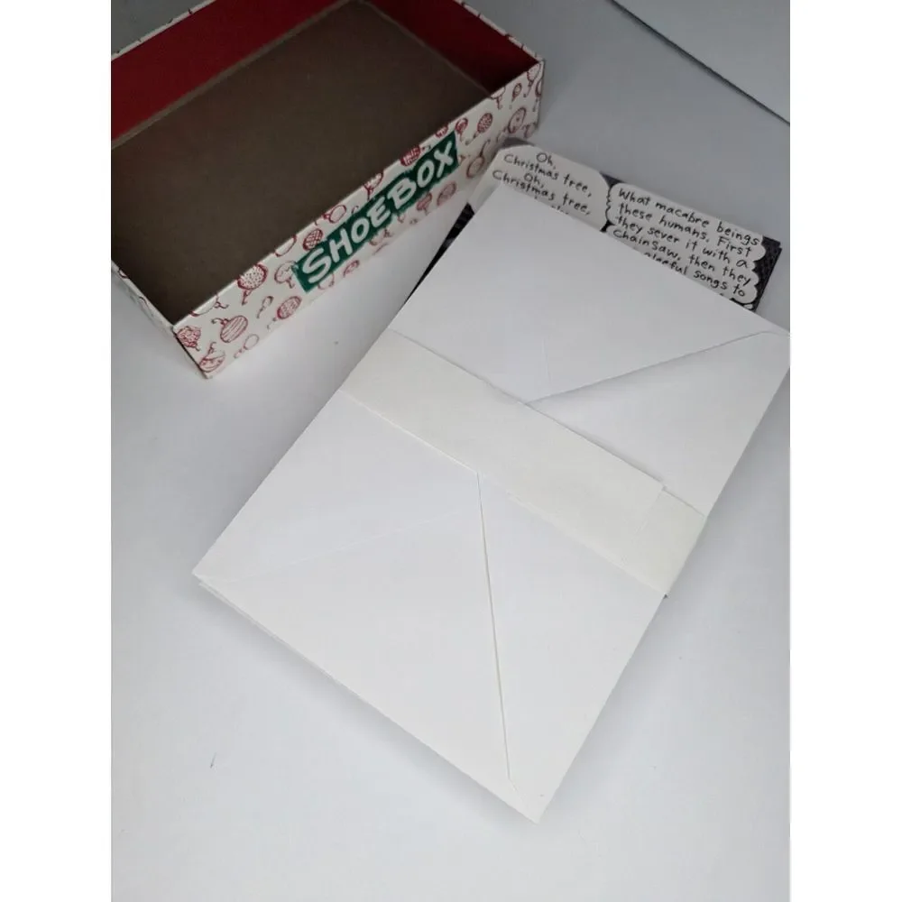 1995 Star Trek Shoebox Greeting Card Single 1 Card & 1 Envelope Holiday Hallmark